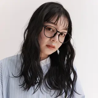 ミディアム カラー KOHNO/ブリーチ なし/透明感カラーのヘアスタイル