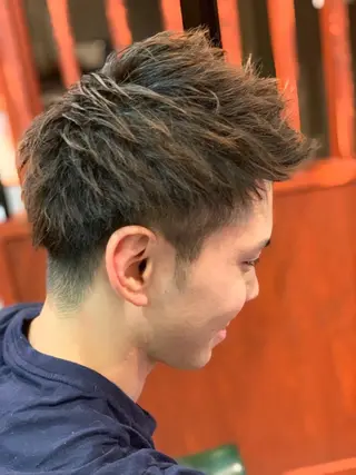 メンズ 高円寺フェード 武内和樹のヘアスタイル