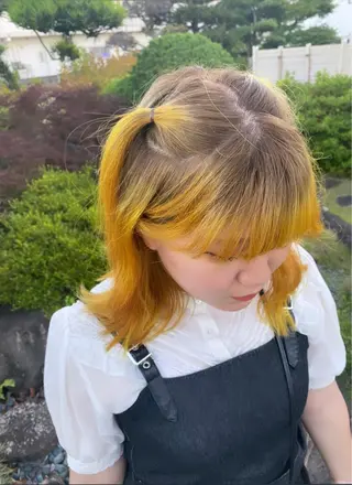 カラー 橋本 しゅうまのヘアスタイル