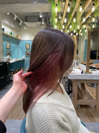 カラー 🐥ボブ/韓国ヘア 髪質改善/halcaのヘアスタイル