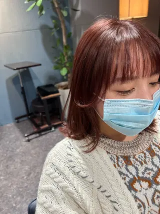 ミディアム カラー OAK 中目黒のヘアスタイル