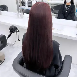 ロング カラー 🖤ハイトーン× レイヤー🖤SARAのヘアスタイル