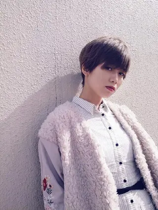 ショート カラー 全国認定講師 高久のヘアスタイル