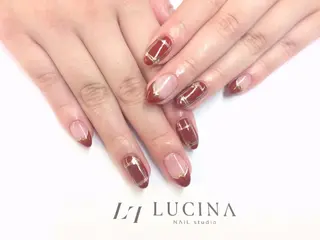 ネイル 新橋 ルキナ スタッフのネイルデザイン