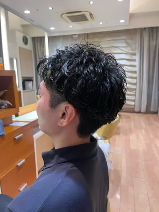 パーマ メンズ tricca daikanyama所属・縮毛矯正/ボブ/ 🌱長尾朋弥🌱のヘアスタイル