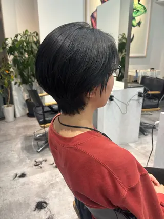 ショート カラー ヘアアレンジ レイヤー/メンズ🥑 マエダアズミ🥑のヘアスタイル