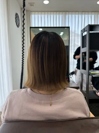 ミディアム A.casa こさかのヘアスタイル