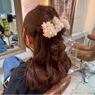 ヘアアレンジ unsarto poi所属・柳澤きょうこ/ボブ 髪質改善/ヘアセットのヘアスタイル