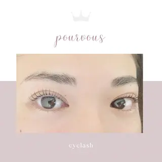 マツエク・マツパ アイブロウ pour voursのマツエク・マツパデザイン