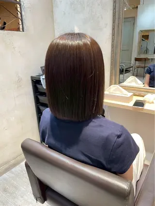 ミディアム 🩵Lutia新宿 ヒイラギ🩵のヘアスタイル