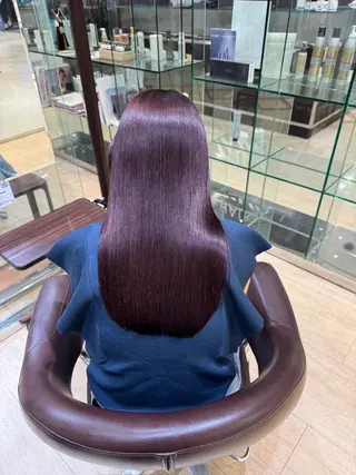 カラー 透明感カラー/ハイト ーン/メイク/umiのヘアスタイル