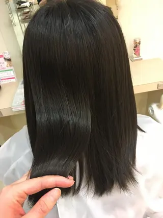 ミディアム 🌟ROUGE 🧸おびつななみのヘアスタイル
