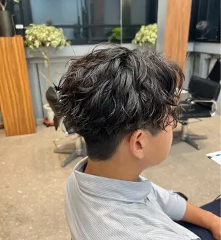 パーマ メンズ elima調布所属・澤崎 ゆらのヘアスタイル