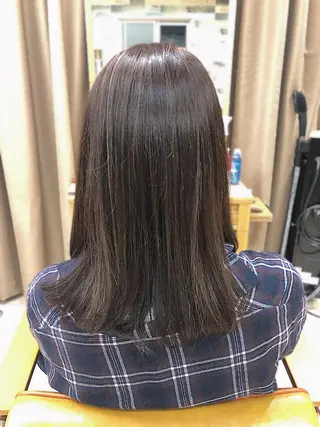 セミロング 🫧髪質改善艶カラー _マエダ 🫧のヘアスタイル