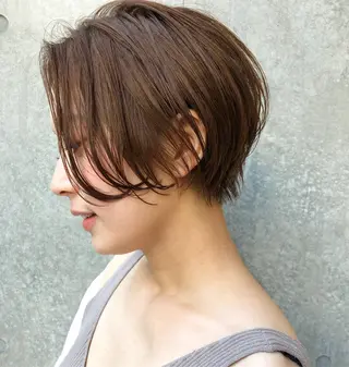ショート little×kuruku銀座2号店所属・ナカウチ タクのヘアスタイル
