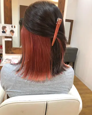 カラー 🌈ハイトーン/ ワタル🌈のヘアスタイル