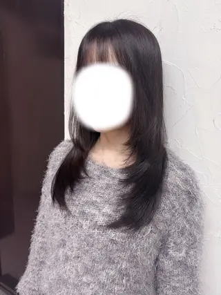 ロング roka 髪質改善/縮毛矯正／韓国レイヤー所属・roka 🌿あやのヘアスタイル