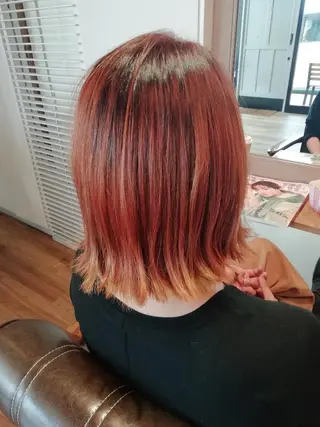 カラー 堀 望美のヘアスタイル