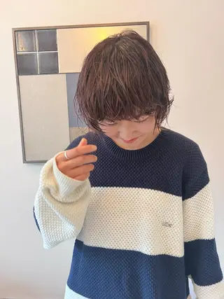 ショート THOiRY栄所属・三宅航平 モデル募集⭐️のヘアスタイル