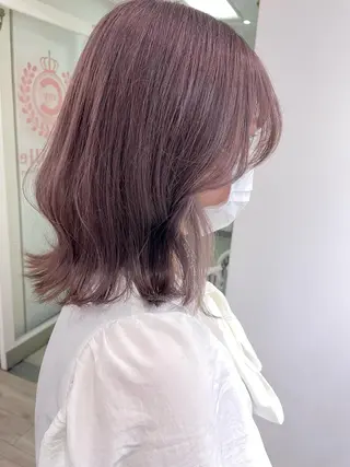 ミディアム カラー HARUKA韓国ヘア /Luana梅田のヘアスタイル