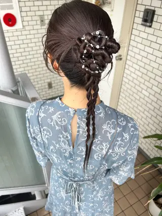 ヘアアレンジ 大人可愛いヘアメイク 💋🧚‍♀️しずかのヘアスタイル