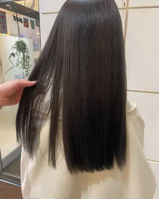ロング カラー mao♡ベージュ/ 顔周りカットのヘアスタイル