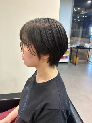 ショート 店長/髪質改善/ ナチュラル/松若　優のヘアスタイル