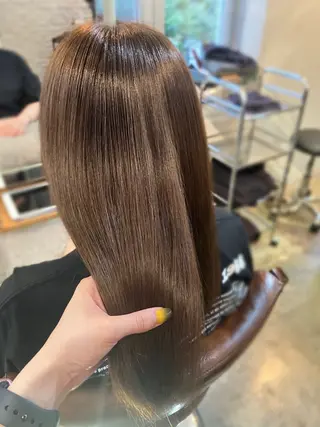 ロング 🫧縮毛矯正支持率 No.1 ほのか🫧のヘアスタイル