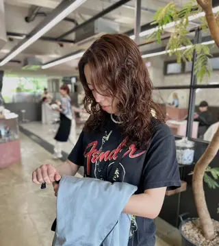 パーマ 宮崎 わか菜のヘアスタイル