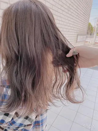 セミロング カラー エリアマネージャー 復活の大澤竜馬のヘアスタイル