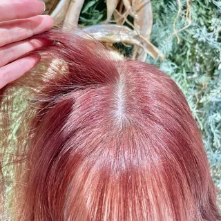 ミディアム カラー ヘアアレンジ ネイル マツエク・マツパ 韓国マツエク/まつパ 🎀misaki🎀のマツエク・マツパデザイン