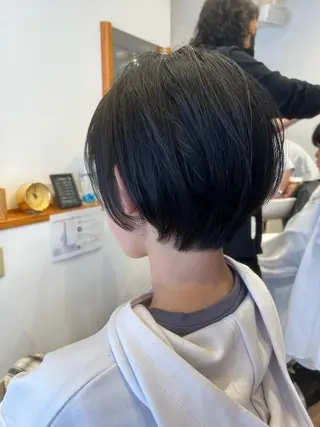 ショート アザマ　ヤスカツ _rosso 川口のヘアスタイル