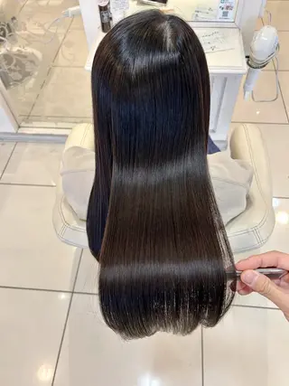 ロング 高橋 佑のヘアスタイル