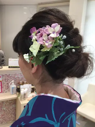 ヘアアレンジ 堀井 猛史のヘアスタイル