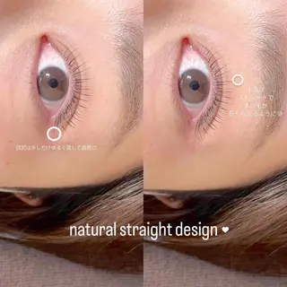 マツエク・マツパ niu(ニウ)所属・niu⟢ Maiのマツエク・マツパデザイン