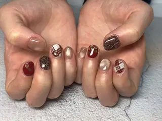 ネイル Queennail 北堀江AYAのネイルデザイン