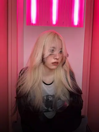 カラー ブリーチカラー 特化/MAHIROのヘアスタイル