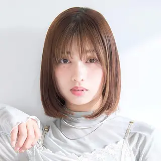 ミディアム MOMO 🎀のヘアスタイル