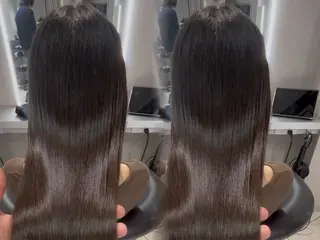 セミロング 池袋/縮毛矯正/ 髪質改善/【光輝】のヘアスタイル