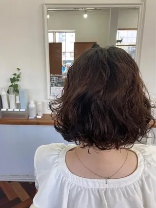 ショート パーマ Kazaoka Saraのヘアスタイル