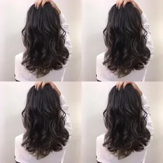 セミロング カラー ブリーチカラー/ 岩破瑞希のヘアスタイル