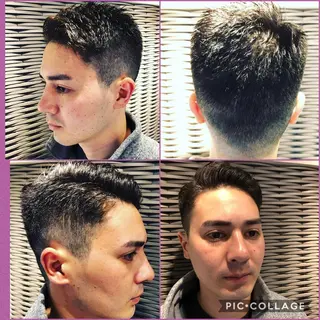 ミディアム メンズ メンズ特化美容師 井上大輔のヘアスタイル