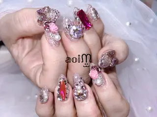 ネイル 葵うさぎ所属・葵うさぎ AIのネイルデザイン