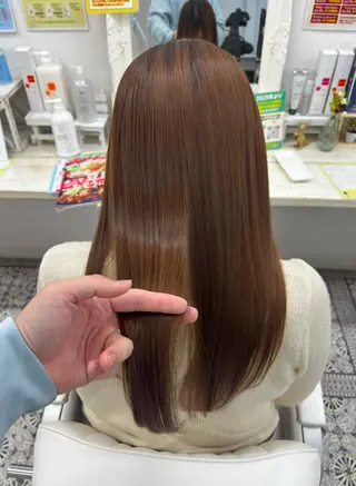 ロング ブルーム yukiのヘアスタイル