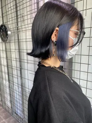 カラー AYANE 韓国ヘア /レイヤーカットのヘアスタイル