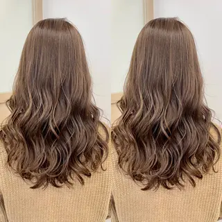 ロング カラー 天野 涼のヘアスタイル