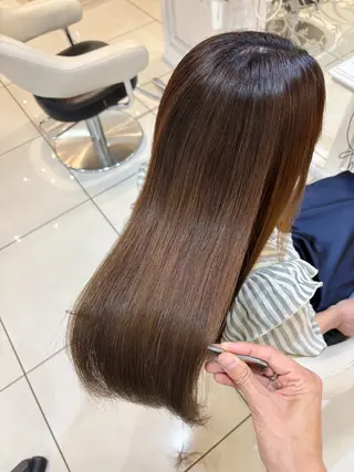 ロング 高橋 佑のヘアスタイル