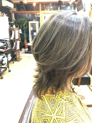 ミディアム THREE所属・THREE 関根大のヘアスタイル