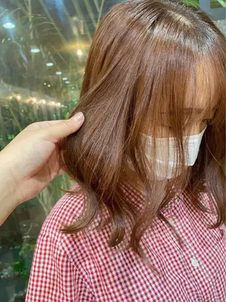 ミディアム カラー HairSalon SHIAN八王子店所属・SHIAN 八王子 🦋小林 美羅🦋のヘアスタイル