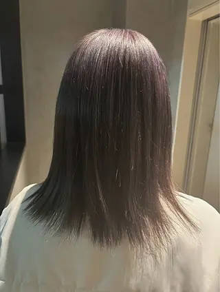ミディアム カラー La fith hair liebe 京都駅前店所属・京都駅☆髪質改善 🎀アミ🎀のヘアスタイル